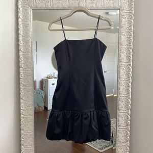 90s Black Bubble Dress